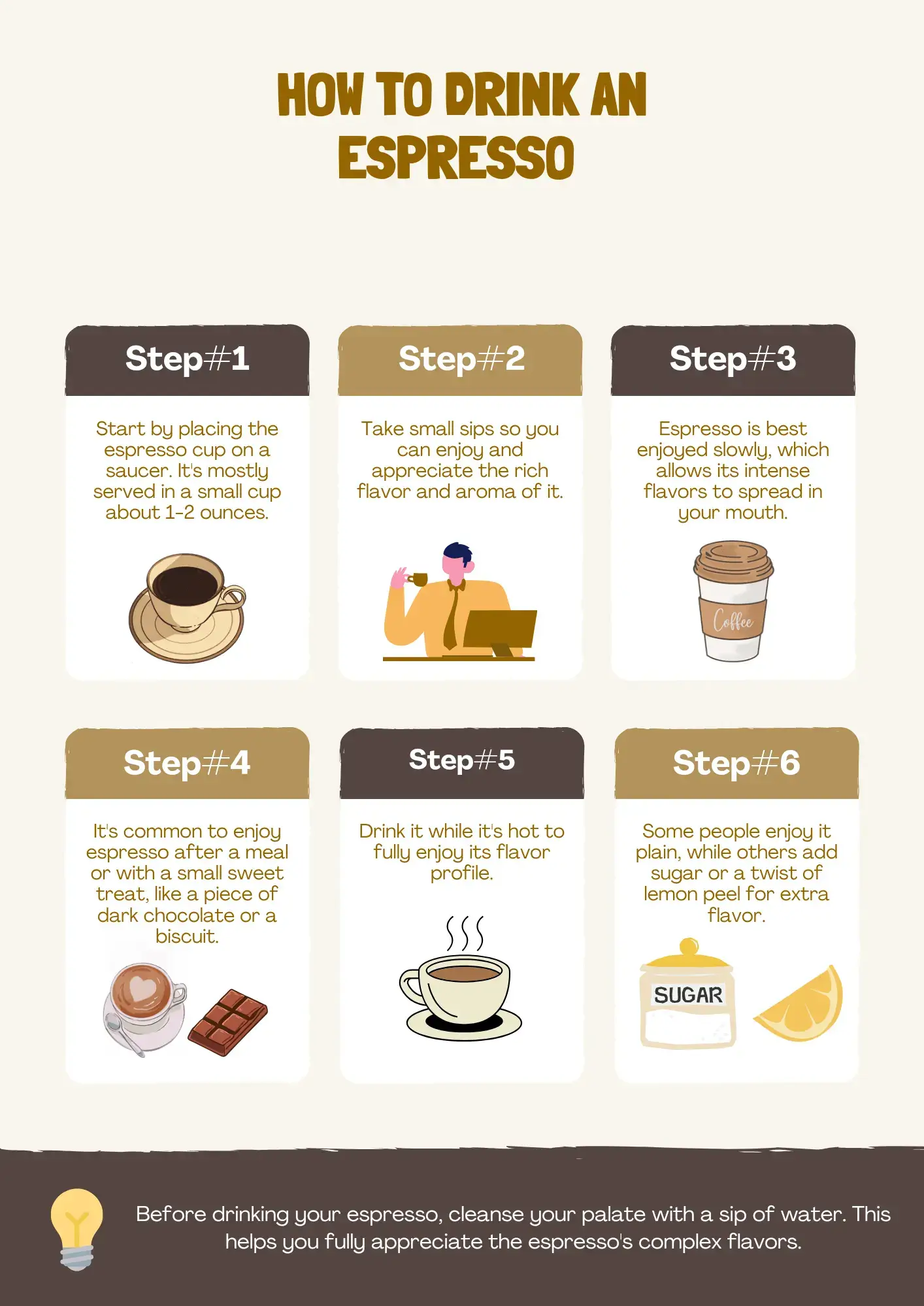 How to Drink an Espresso